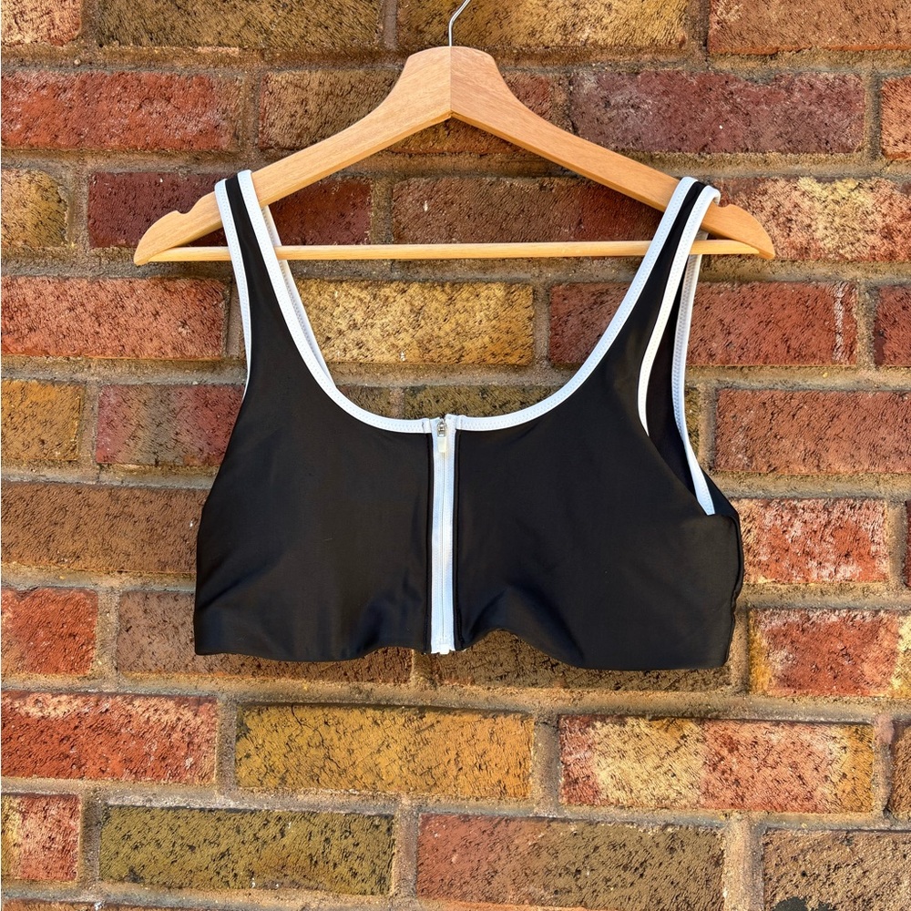 Old Navy Black Bathing Suit Top